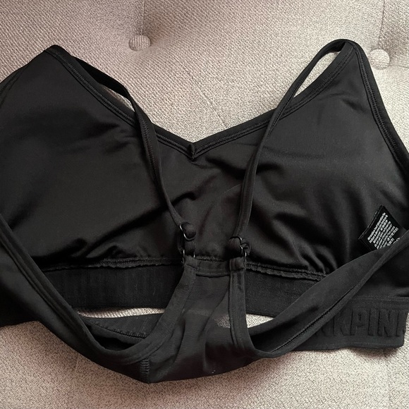 3 Victoria Secret Pink Ultimate Sports Bras- Size L - Picture 10 of 13